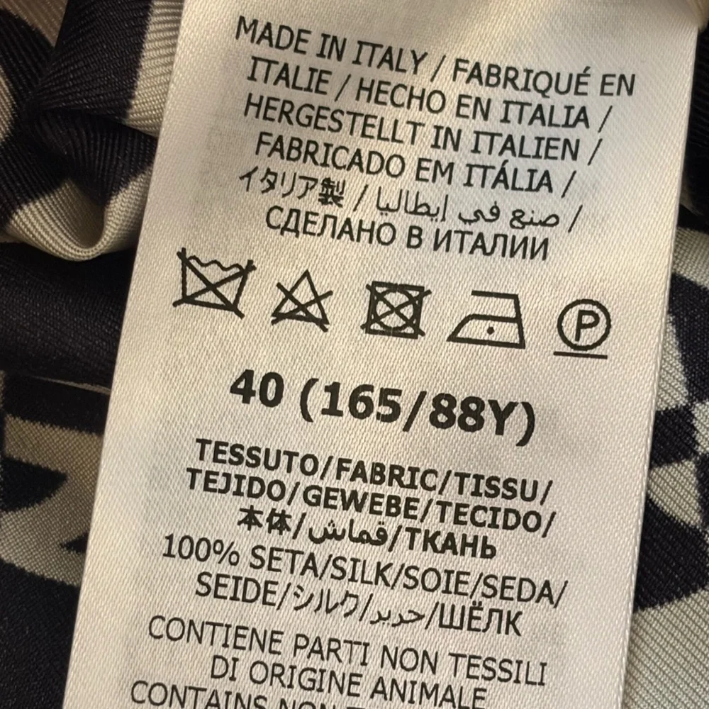 The Gucci North Face collab Black and Cream Patterned Shirt - Picture 4 of 6